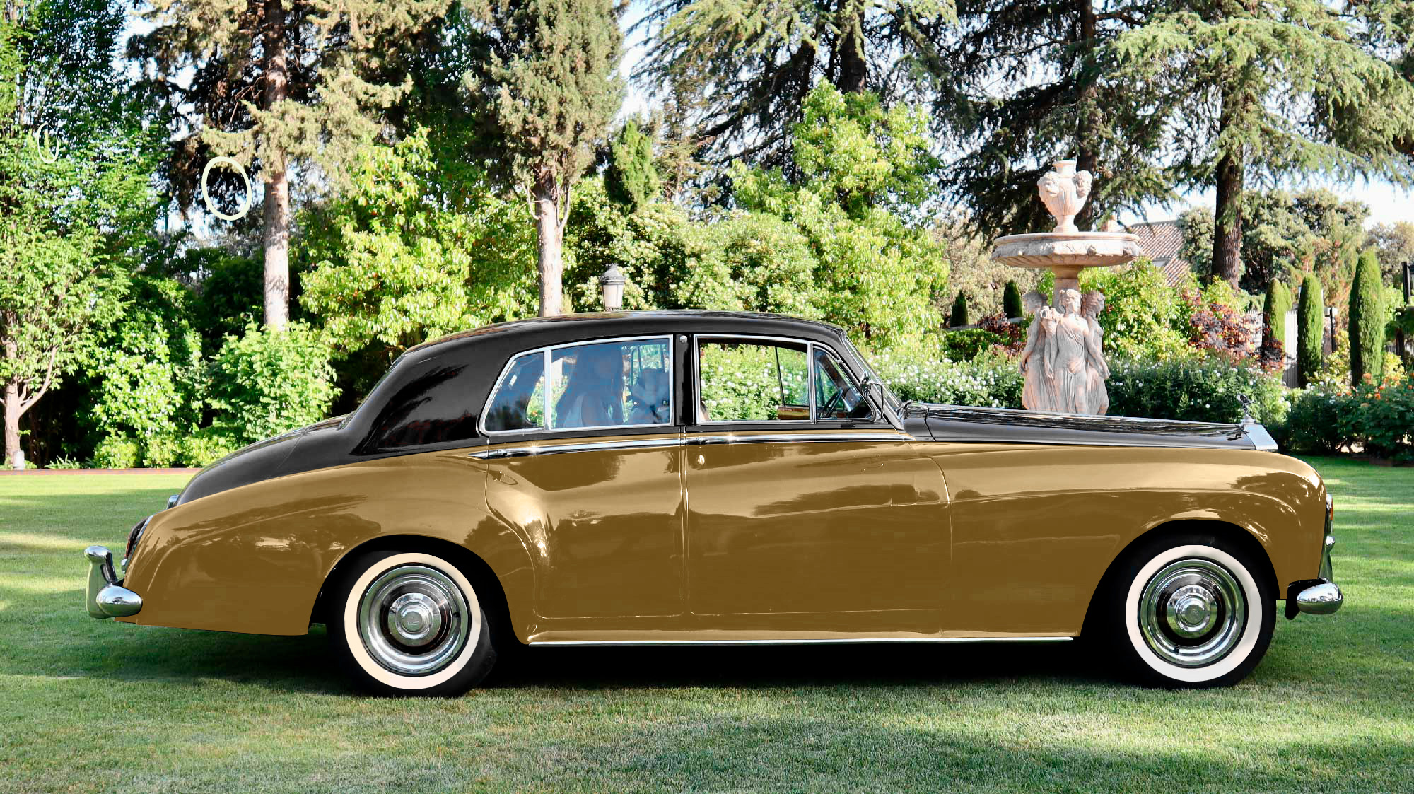 Rolls Royce Silver Cloud III lateral love for classic Cars Alquiler madrid