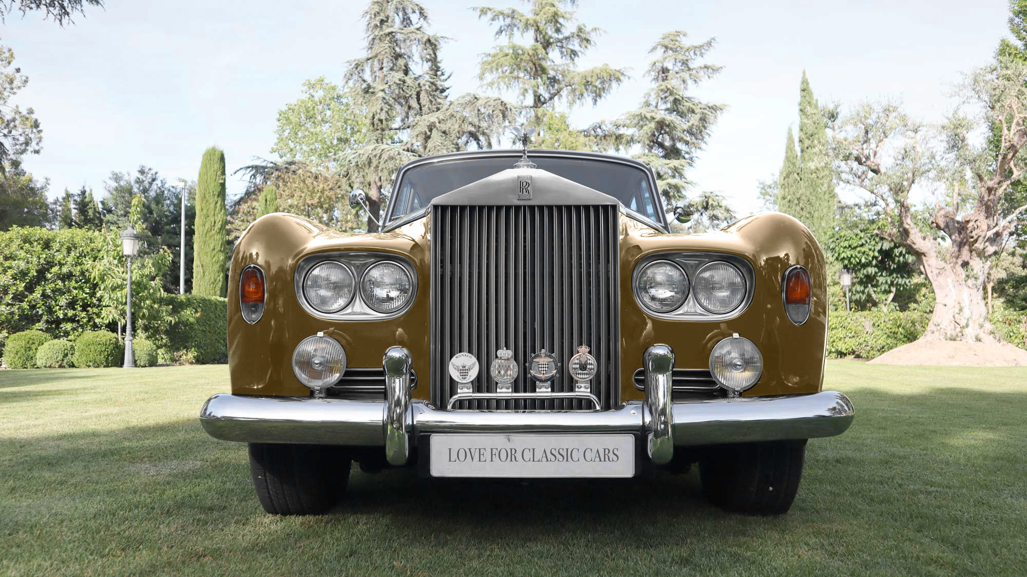 Rolls Royce Silver Cloud III frente love for classic Cars Alquiler madrid